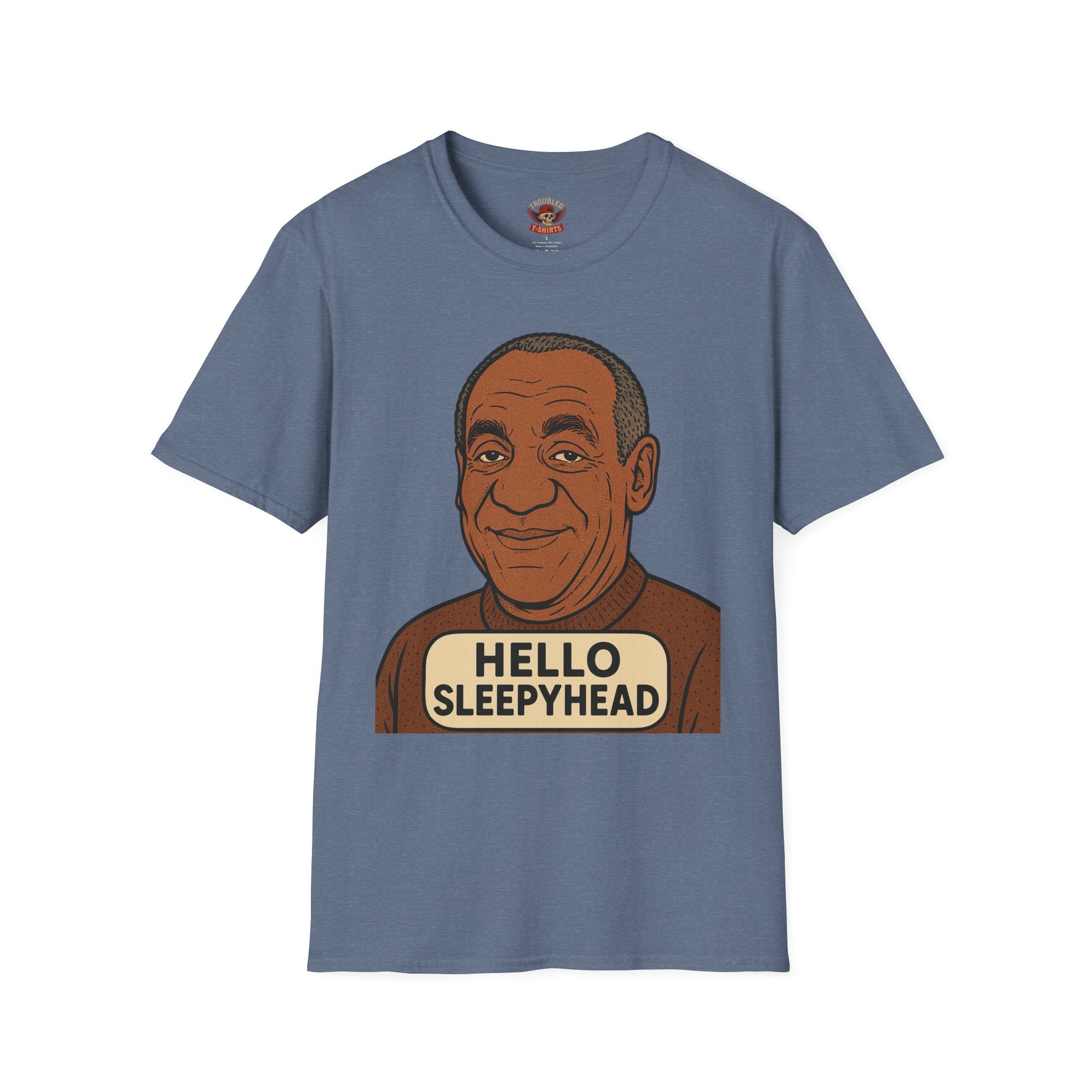 Hello Sleepyhead T-Shirt — Funny Retro Portrait Graphic Tee