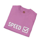 Speed & Comfort T-Shirt – Checked Boxes Racing Lifestyle Tee