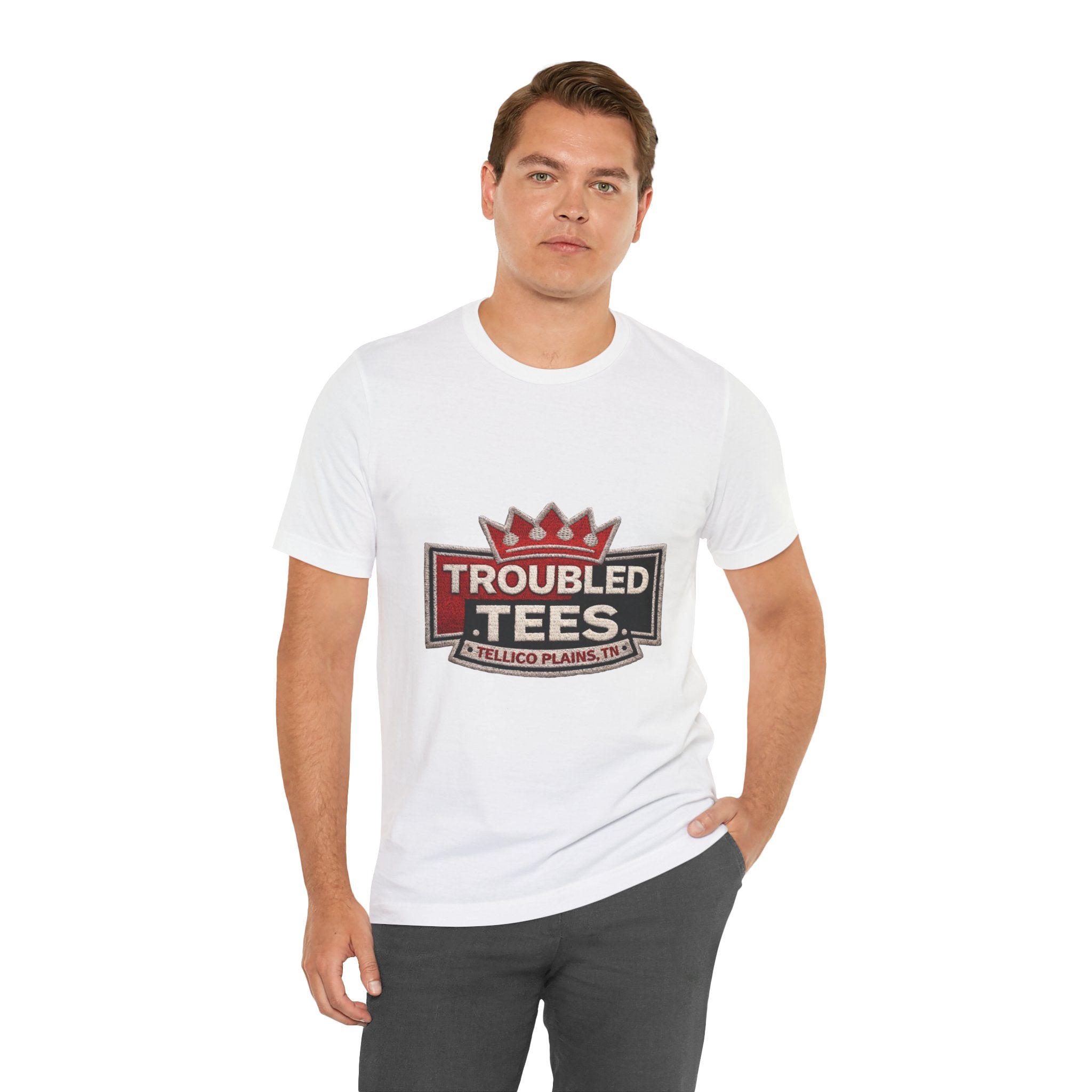 Troubled Tees Logo T-Shirt — Troubled Tees Company Graphic Tee