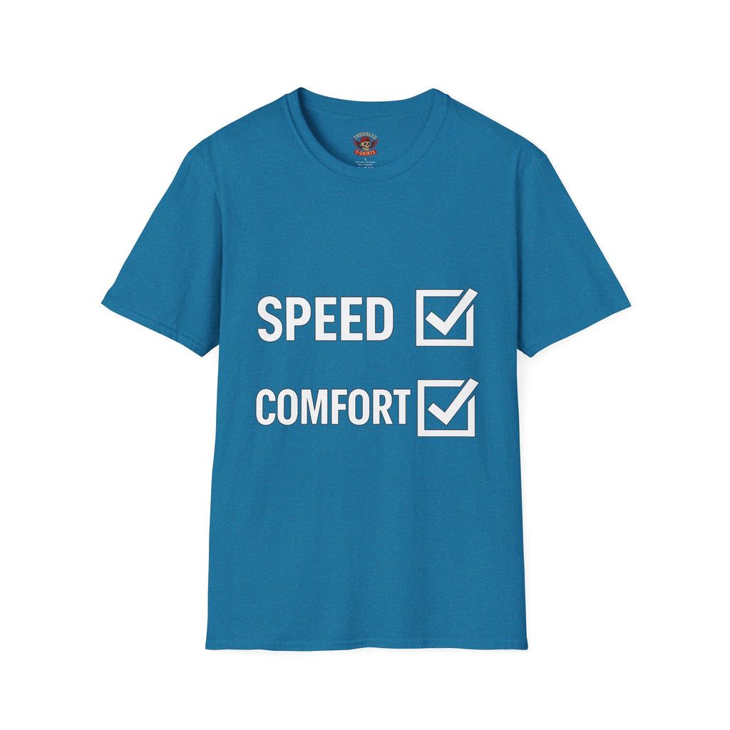 Speed & Comfort T-Shirt – Checked Boxes Racing Lifestyle Tee
