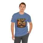 Funny Peanut Butter Cookie Yelling at Chocolate Chip Cookie T‑Shirt