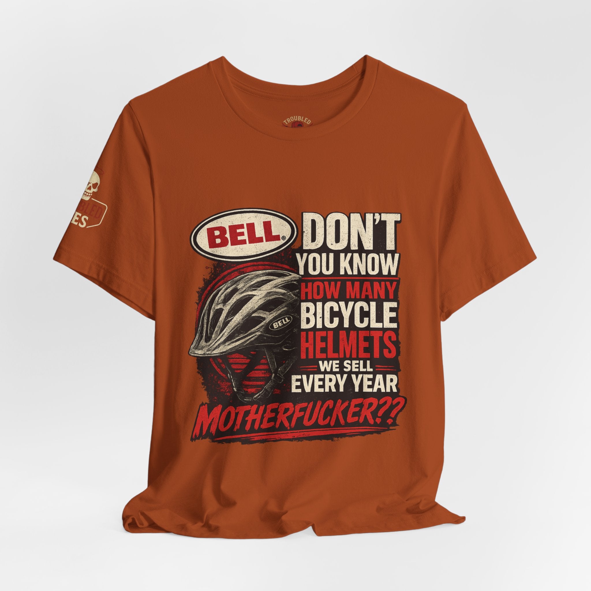 Bell Bicycle Helmets Bragging T-Shirt