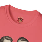 Vintage Couple T‑Shirt — "Can You Just Hug Me Normal?" Retro Humor Tee