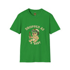 Dropped as a Baby Motorcyclist Unisex T-Shirt -