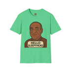 Hello Sleepyhead T-Shirt — Funny Retro Portrait Graphic Tee