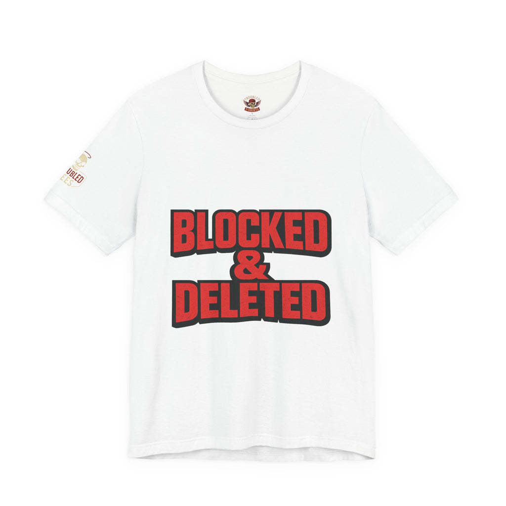 Funny Tee — "Social Media Is Fun, But Just In Case You Run Across a Moron"