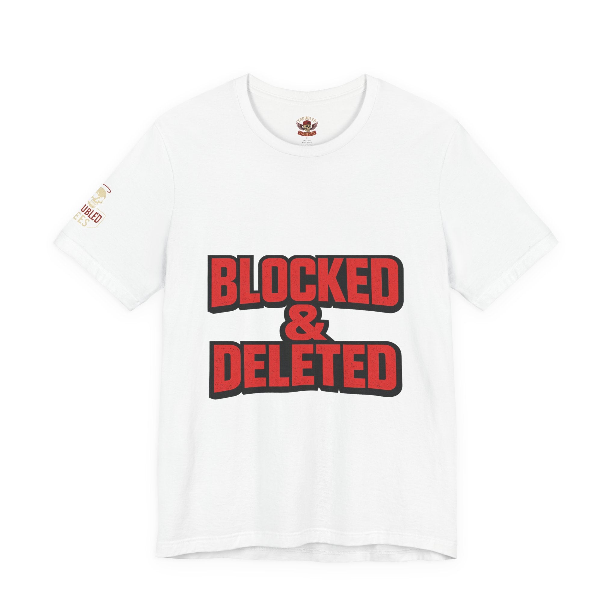 Funny Tee — "Social Media Is Fun, But Just In Case You Run Across a Moron"