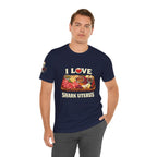 Shark Uterus “I Love Shark Uterus” Charcuterie Foodie Tee