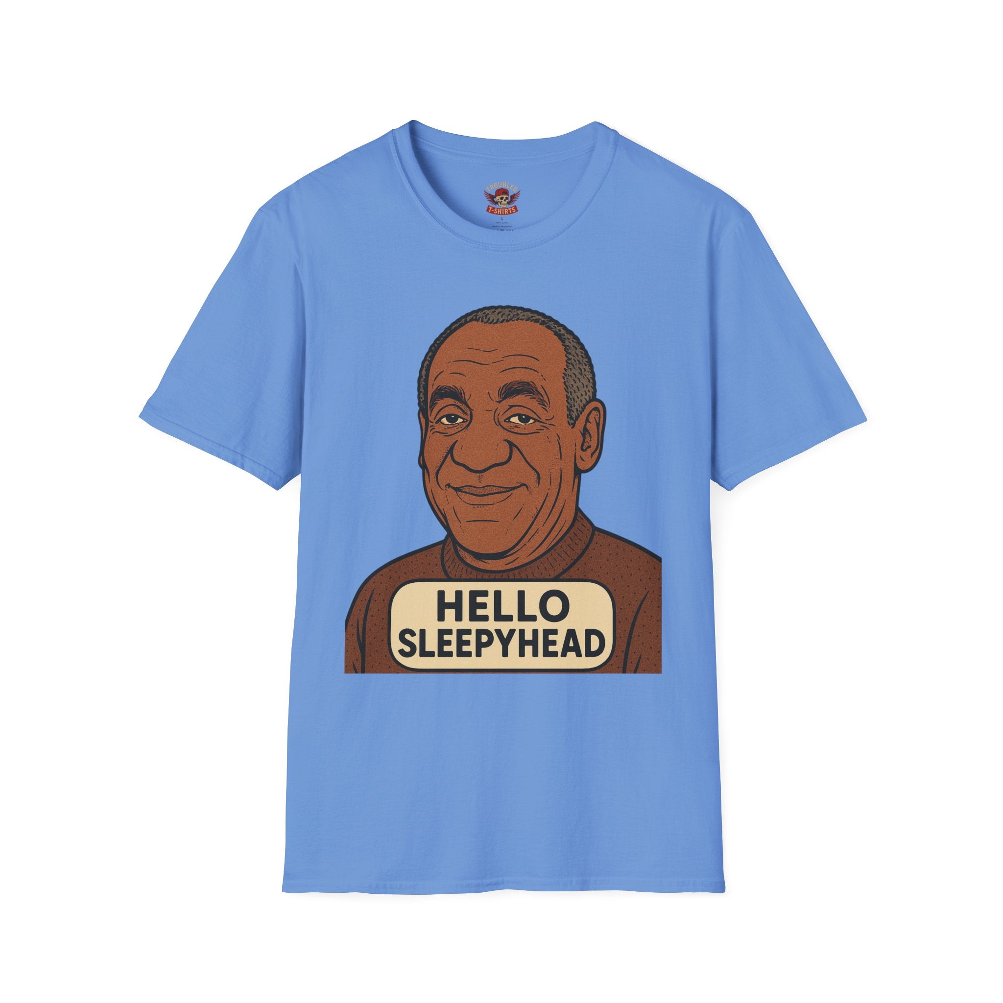 Hello Sleepyhead T-Shirt — Funny Retro Portrait Graphic Tee