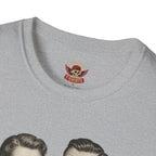 Vintage Couple T‑Shirt — "Can You Just Hug Me Normal?" Retro Humor Tee