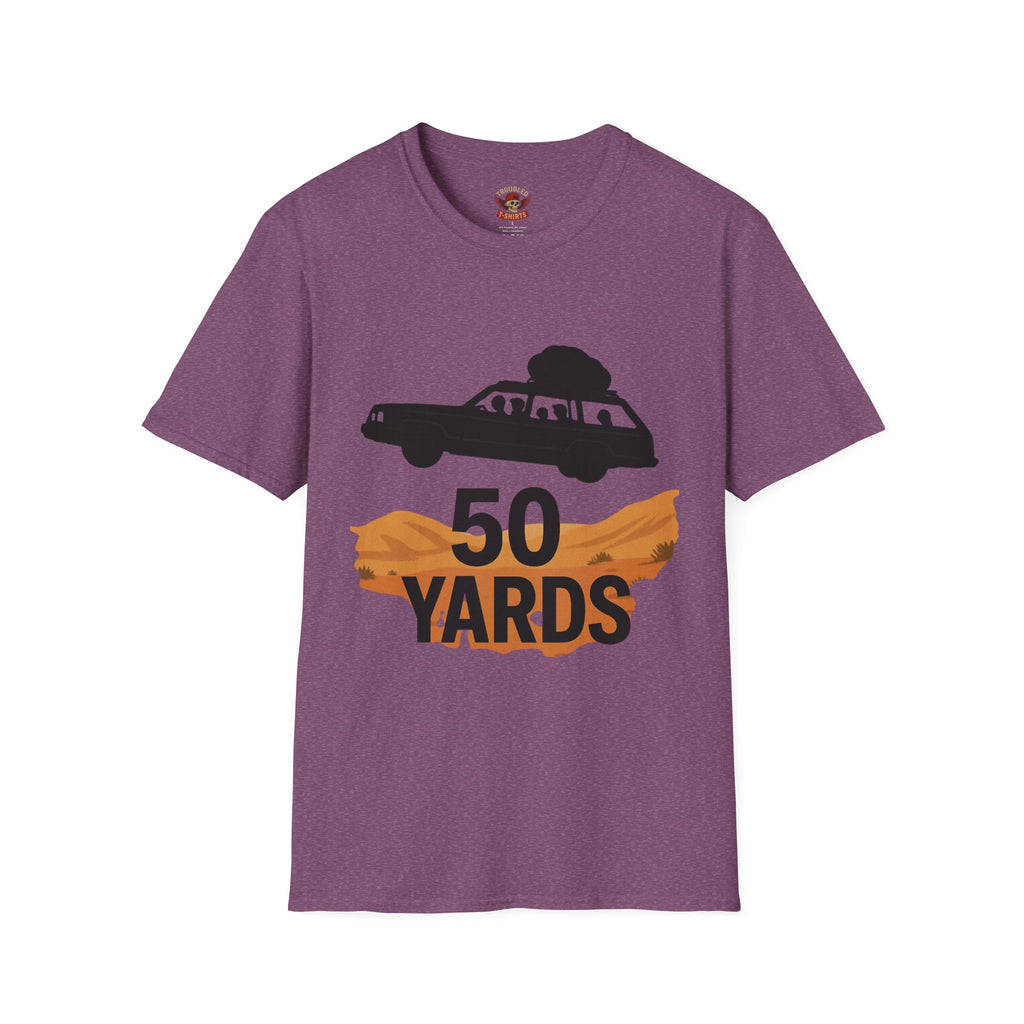 50 Yards Road Trip T-Shirt — Vintage Wagon Graphic Tee