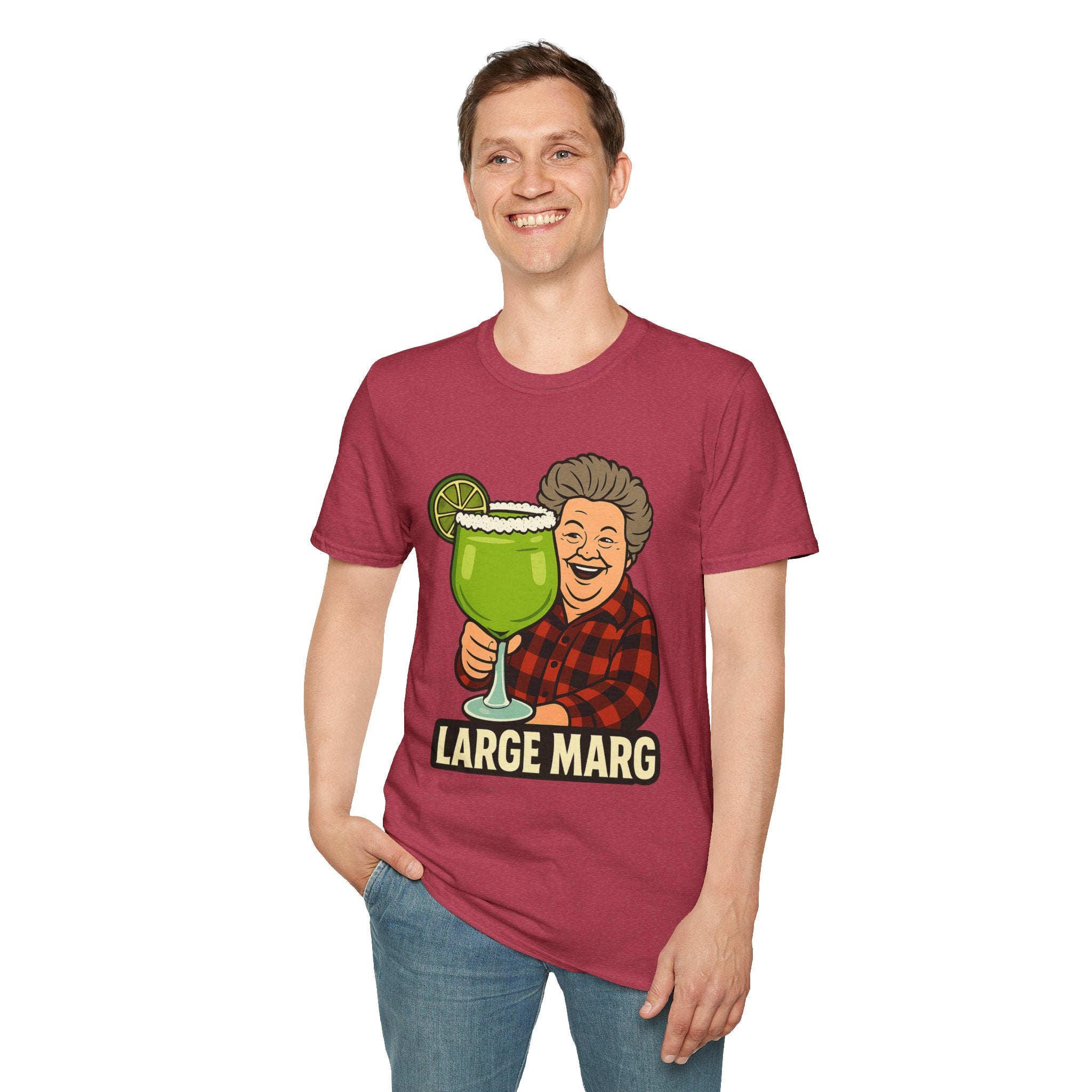 Large Marg Margarita T-Shirt – Funny Retro Drinking Tee for Cocktail Lovers