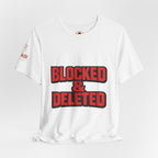 Funny Tee — "Social Media Is Fun, But Just In Case You Run Across a Moron"