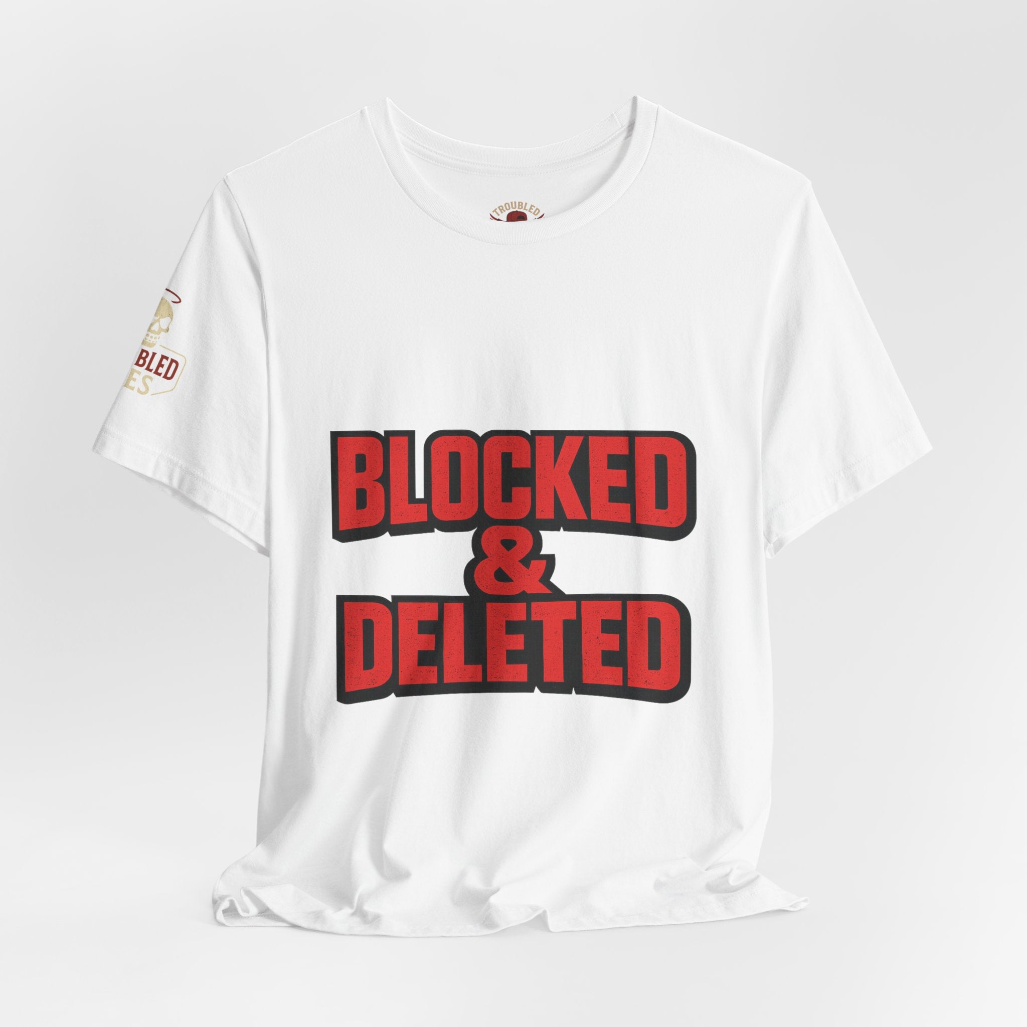 Funny Tee — "Social Media Is Fun, But Just In Case You Run Across a Moron"