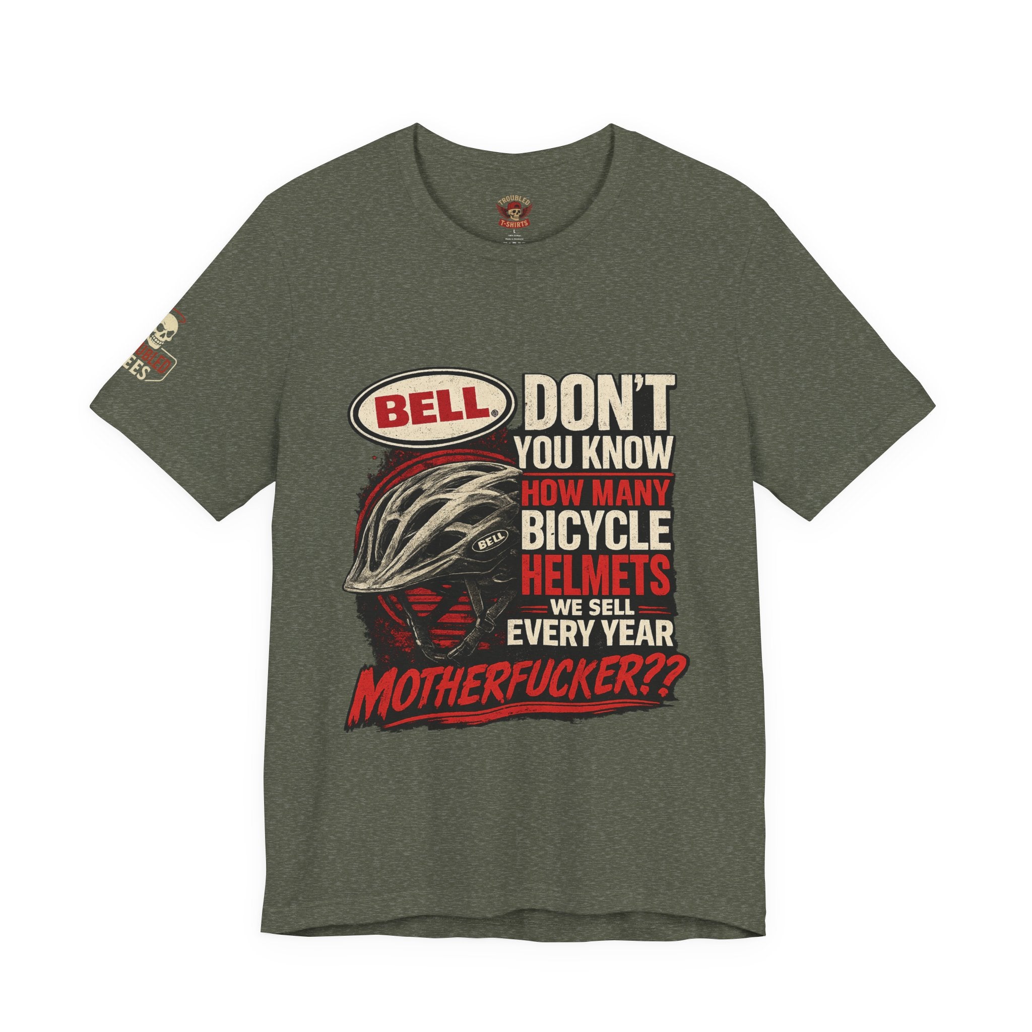 Bell Bicycle Helmets Bragging T-Shirt