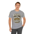 Carpe Per Diem — Seize the Lunch Money! Funny Office T-Shirt