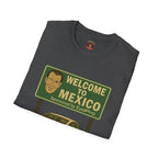 Welcome to Mexico BMW T-Shirt — Retro Road Trip Car Design