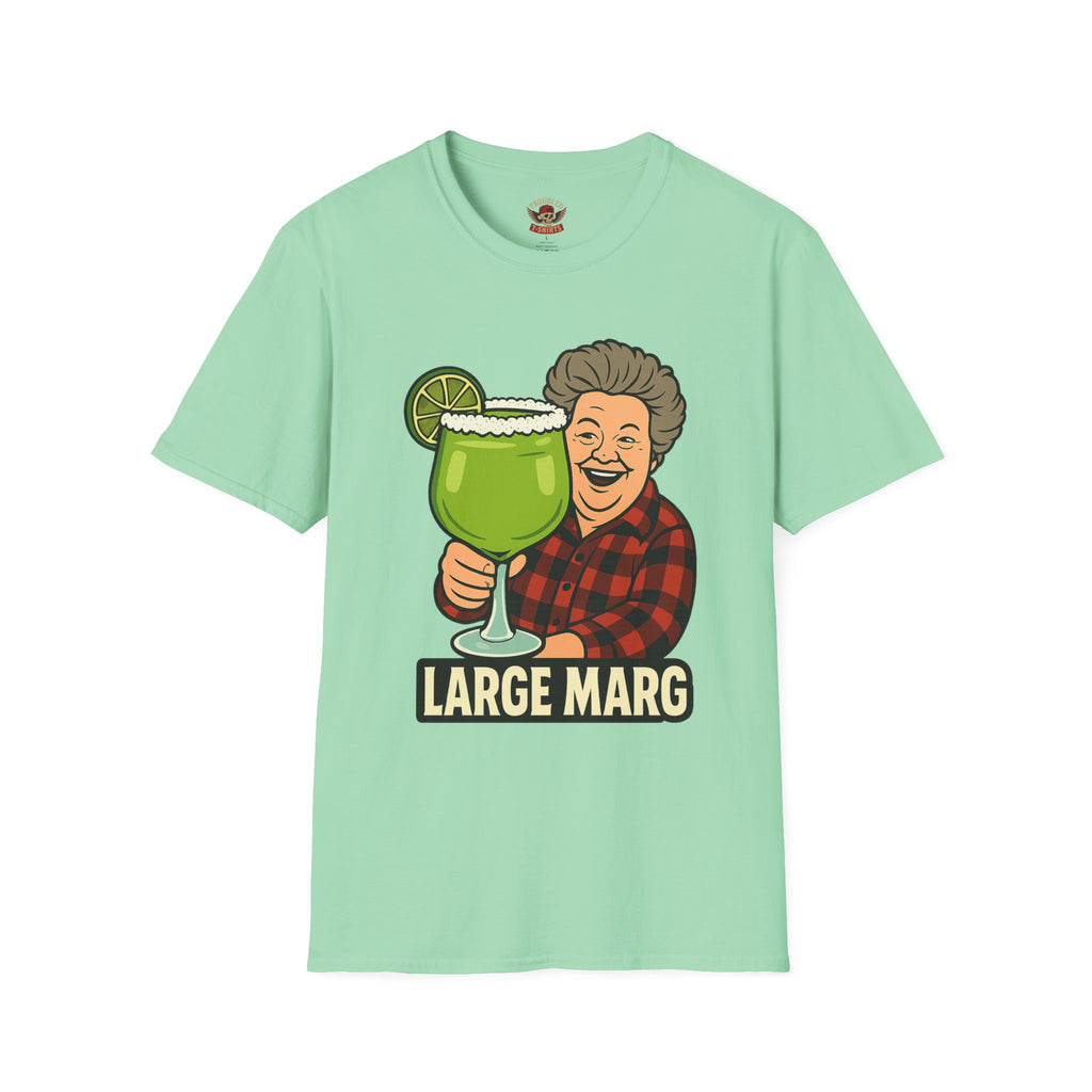 Large Marg Margarita T-Shirt – Funny Retro Drinking Tee for Cocktail Lovers