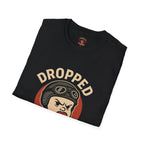 Dropped As A Baby T-Shirt — Funny Retro Baby Pilot Tee