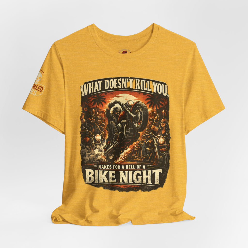 Funny Motorcycle Night Tee — Motorcycle Bike Night T-Shirt