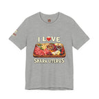Shark Uterus “I Love Shark Uterus” Charcuterie Foodie Tee