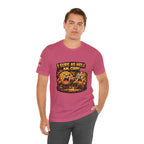 Funny Peanut Butter Cookie Yelling at Chocolate Chip Cookie T‑Shirt