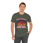 Love is a Ferris Wheel T-Shirt — Misheard Lyrics Tee Love is a Battlefield by Pat Benatar