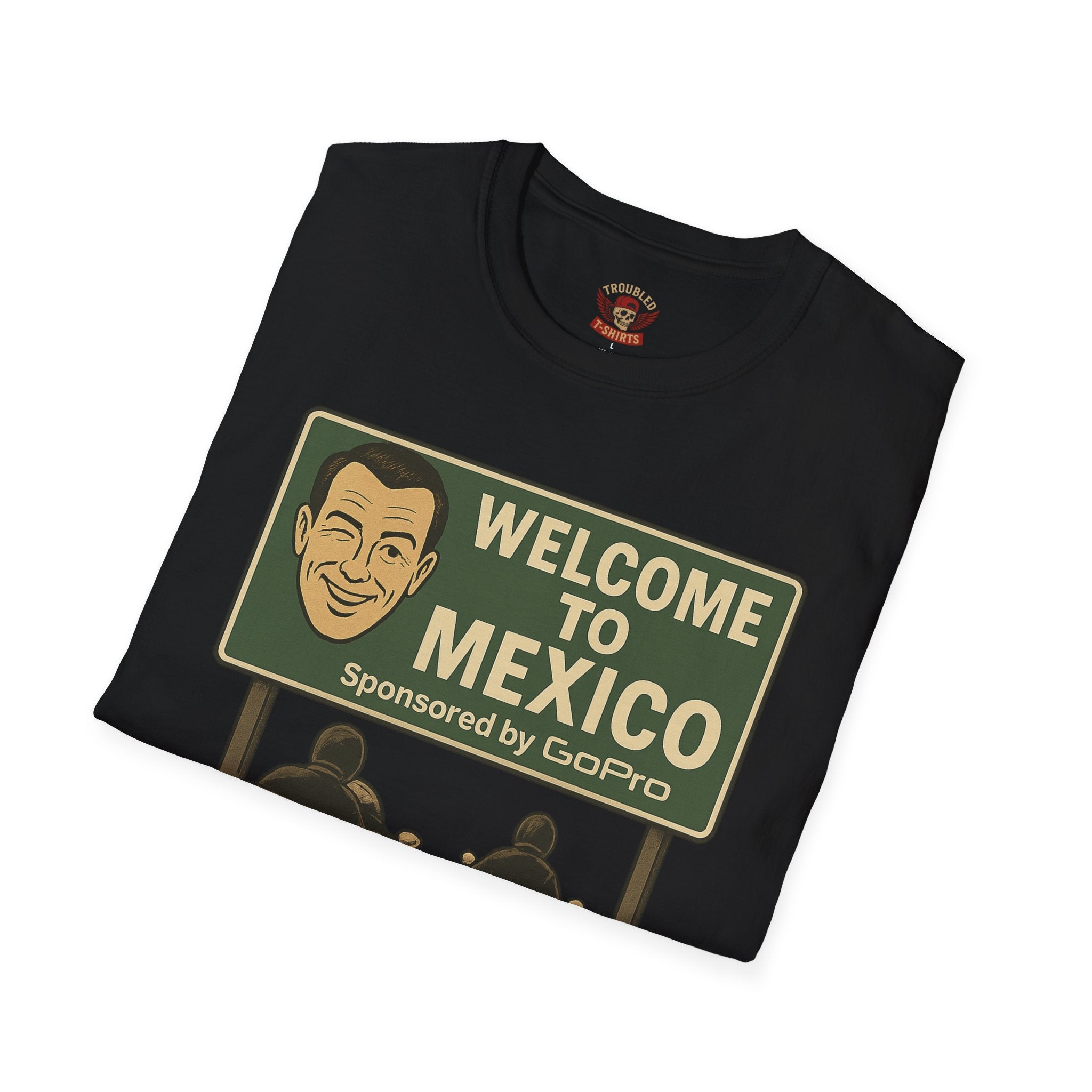 Welcome to Mexico Motorcycle T-Shirt — Vintage Ride Graphic Tee