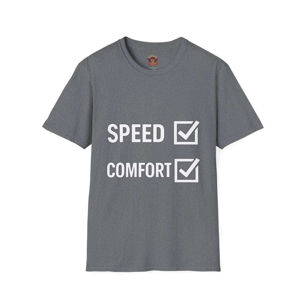 Speed & Comfort T-Shirt – Checked Boxes Racing Lifestyle Tee