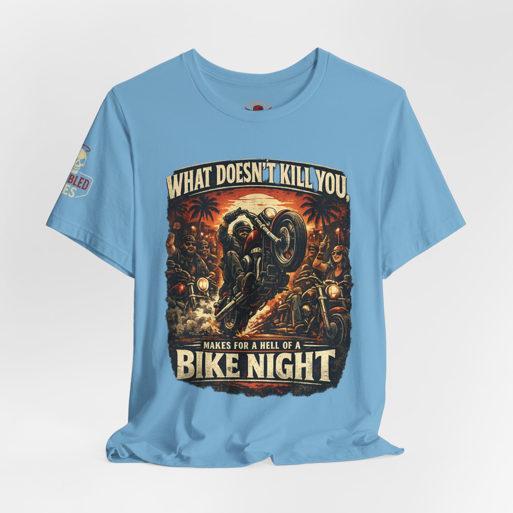 Funny Motorcycle Night Tee — Motorcycle Bike Night T-Shirt