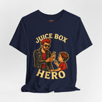 Funny Dad T-Shirt — "Dad Is a Rock Star" Juicebox Dad Tee