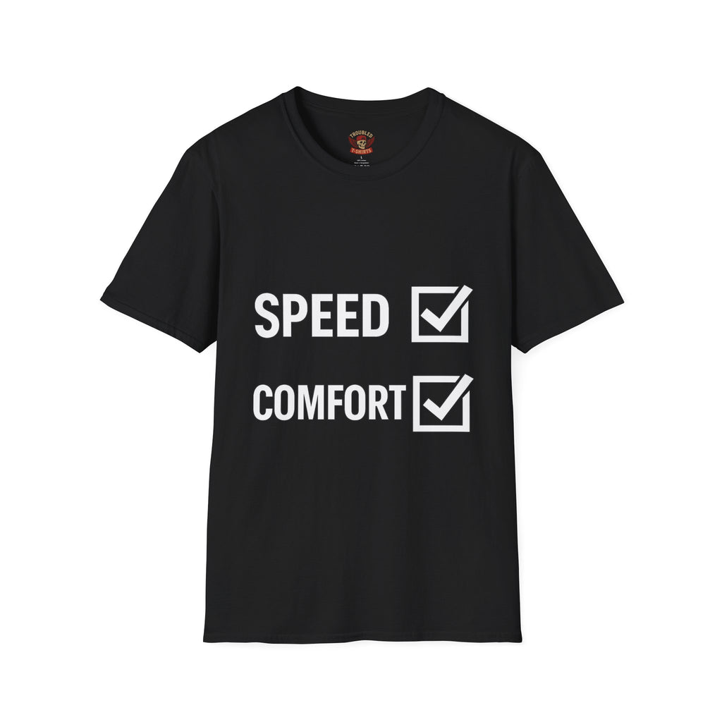 Speed & Comfort T-Shirt – Checked Boxes Racing Lifestyle Tee