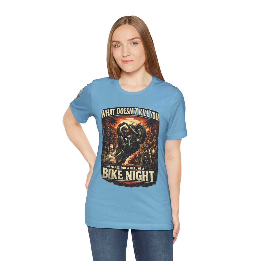 Funny Motorcycle Night Tee — Motorcycle Bike Night T-Shirt