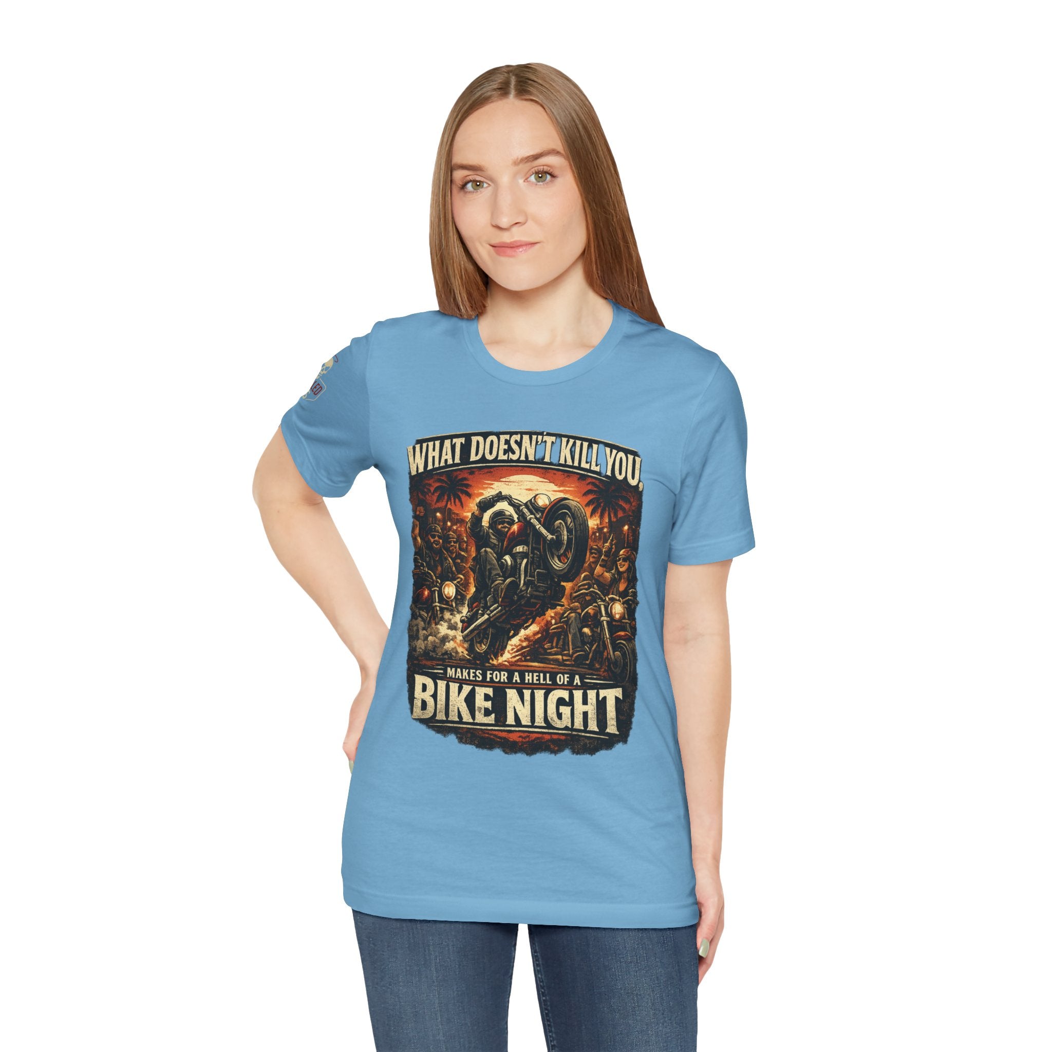 Funny Motorcycle Night Tee — Motorcycle Bike Night T-Shirt