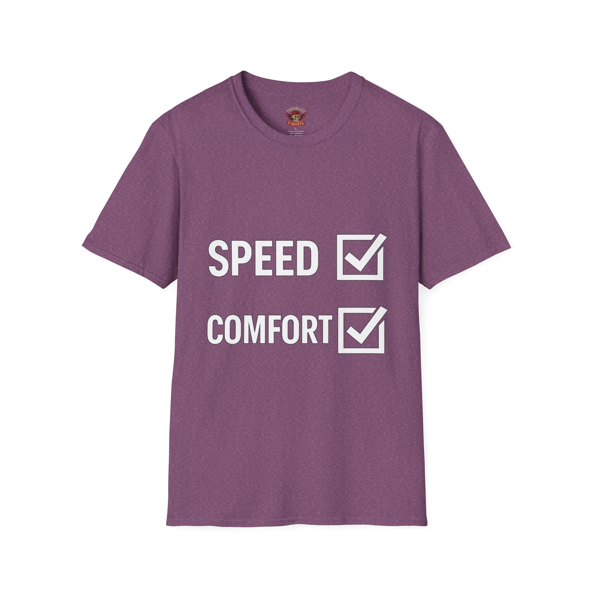 Speed & Comfort T-Shirt – Checked Boxes Racing Lifestyle Tee