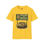 Welcome to Mexico Porsche T-Shirt — 'Welcome to Mexico' Sign Graphic Tee
