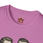 Vintage Couple T‑Shirt — "Can You Just Hug Me Normal?" Retro Humor Tee