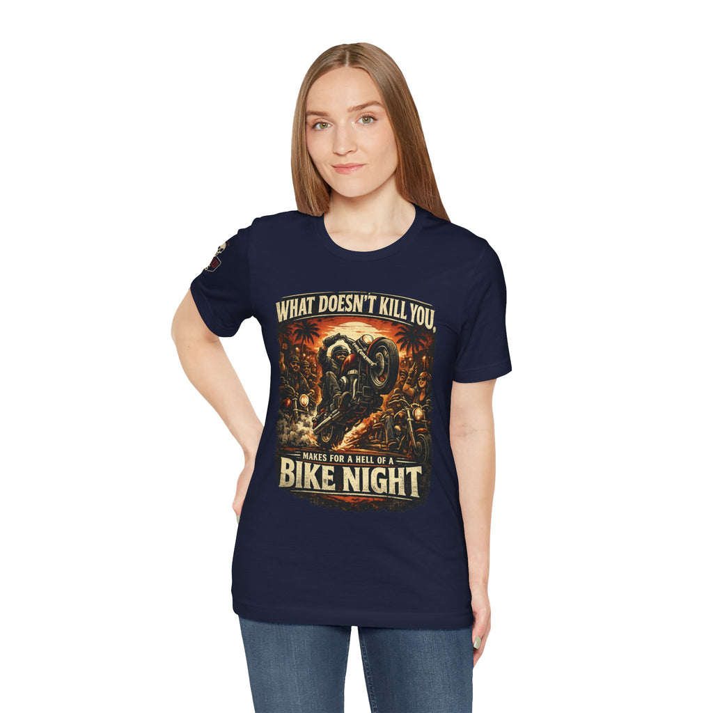 Funny Motorcycle Night Tee — Motorcycle Bike Night T-Shirt
