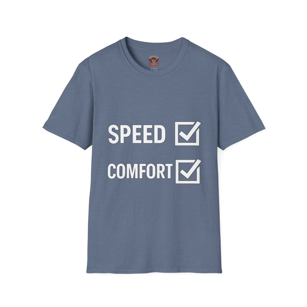 Speed & Comfort T-Shirt – Checked Boxes Racing Lifestyle Tee