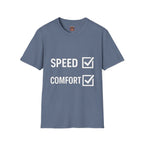 Speed & Comfort T-Shirt – Checked Boxes Racing Lifestyle Tee