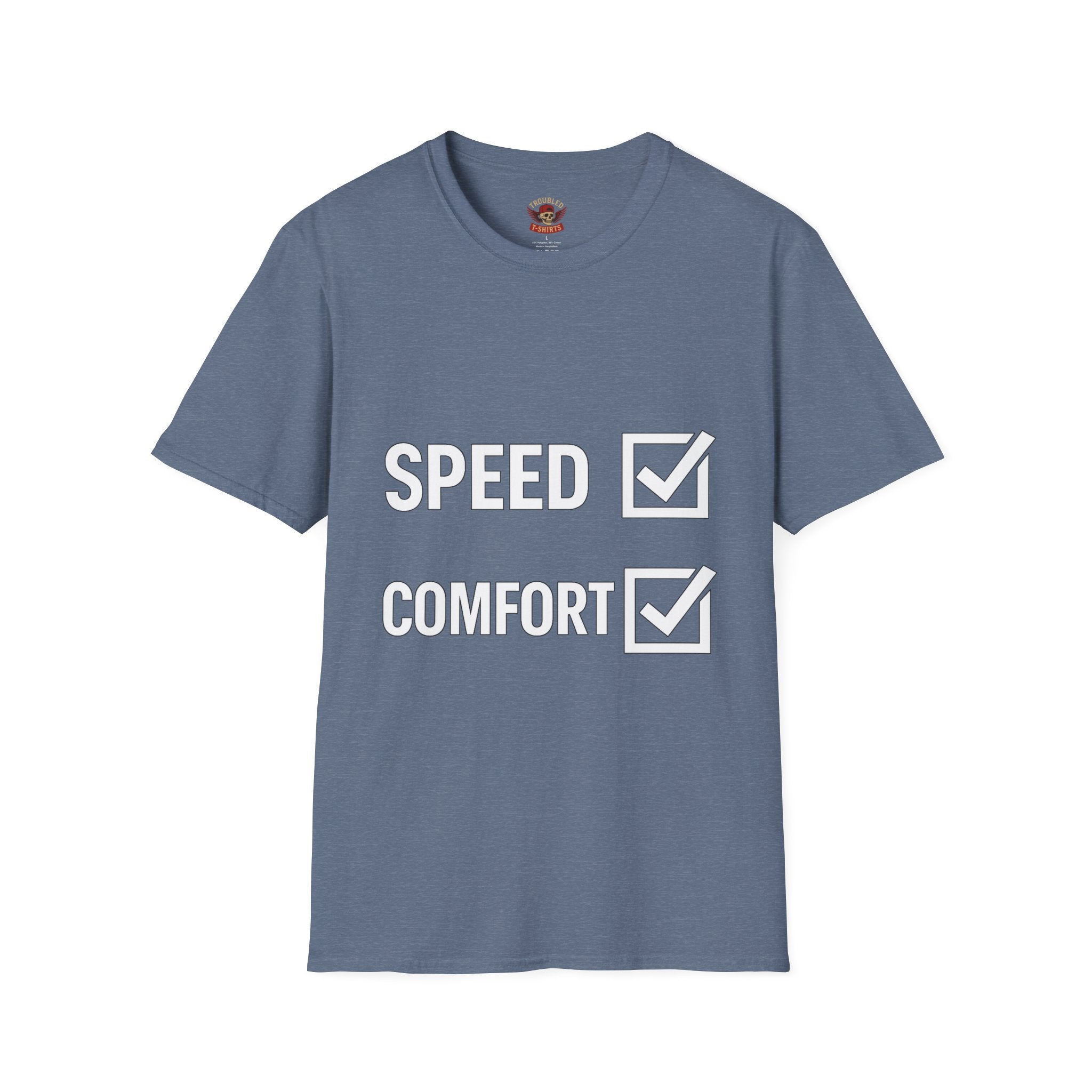 Speed & Comfort T-Shirt – Checked Boxes Racing Lifestyle Tee