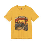 "We're Waiting on You, Sweet Cheeks" T-Shirt — Funny Biker Crew Tee