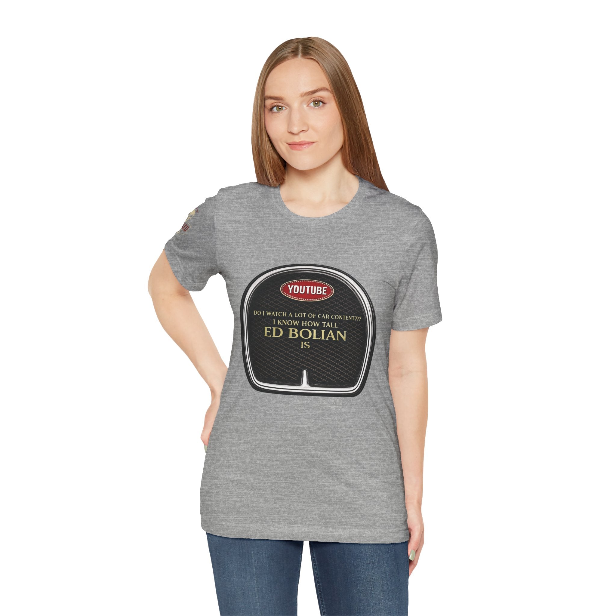 Ed "Too Tall" Bolian Hypercar Tee — 'Almost Too Tall for Hypercars'