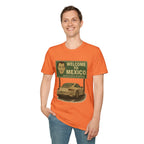 Welcome to Mexico Porsche T-Shirt — 'Welcome to Mexico' Sign Graphic Tee