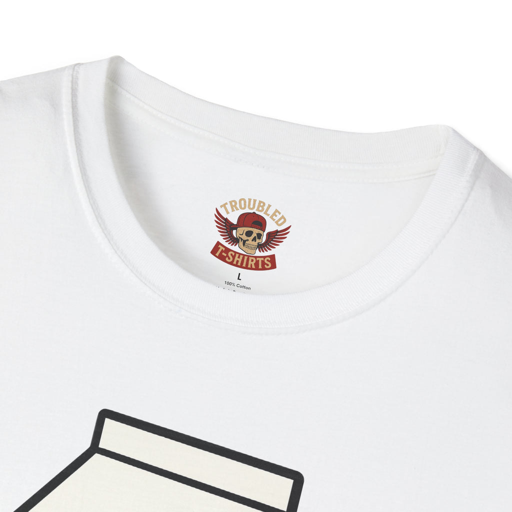 T-Shirt — "Missing 10mm Socket" Milk Carton Mechanics Graphic Tee