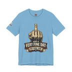 Polite Middle Finger T‑Shirt — Funny Sarcastic Graphic Tee