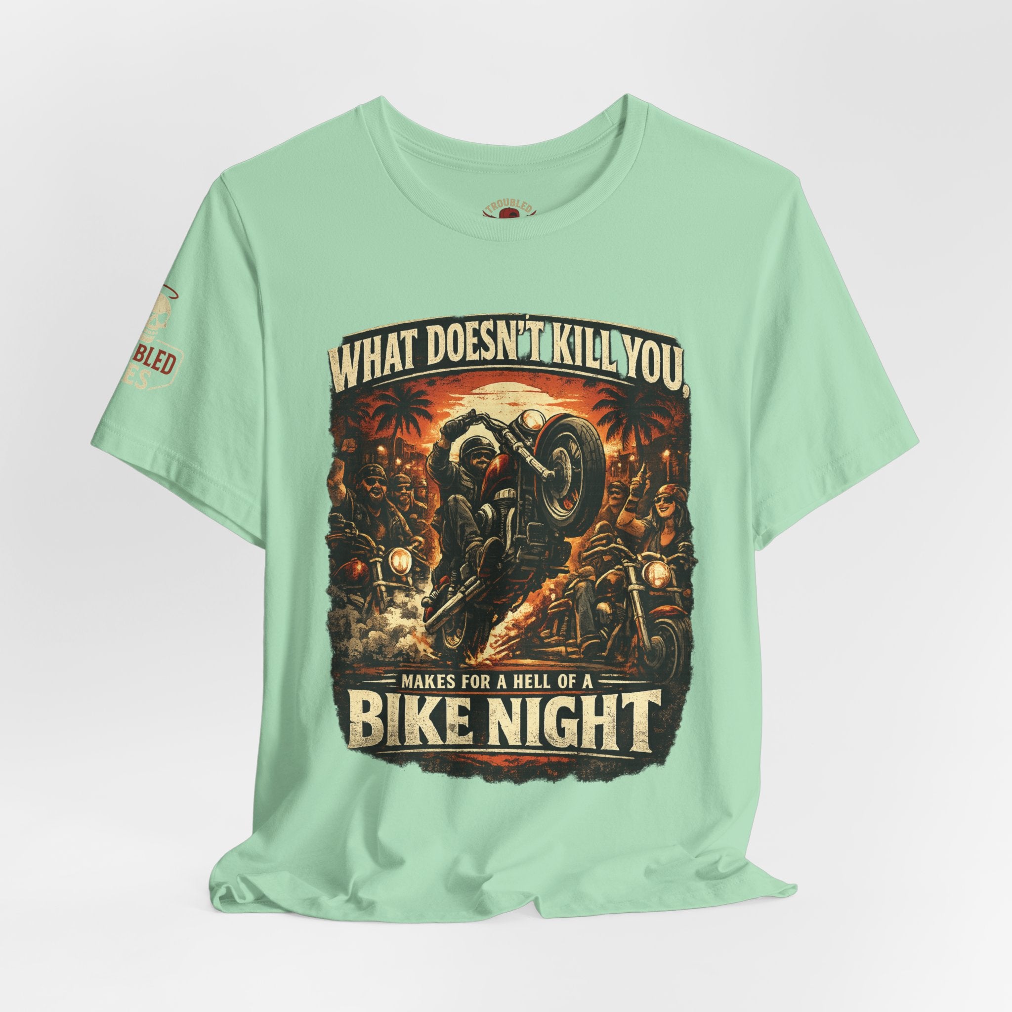 Funny Motorcycle Night Tee — Motorcycle Bike Night T-Shirt