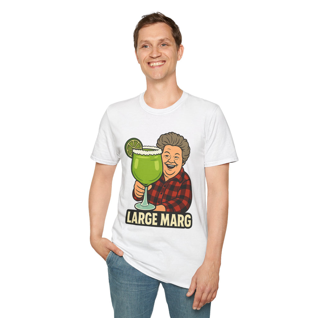 Large Marg Margarita T-Shirt – Funny Retro Drinking Tee for Cocktail Lovers