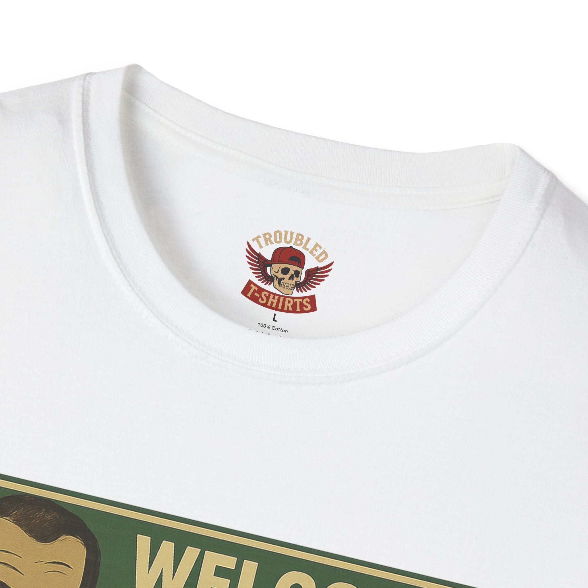 Welcome to Mexico Porsche T-Shirt — 'Welcome to Mexico' Sign Graphic Tee