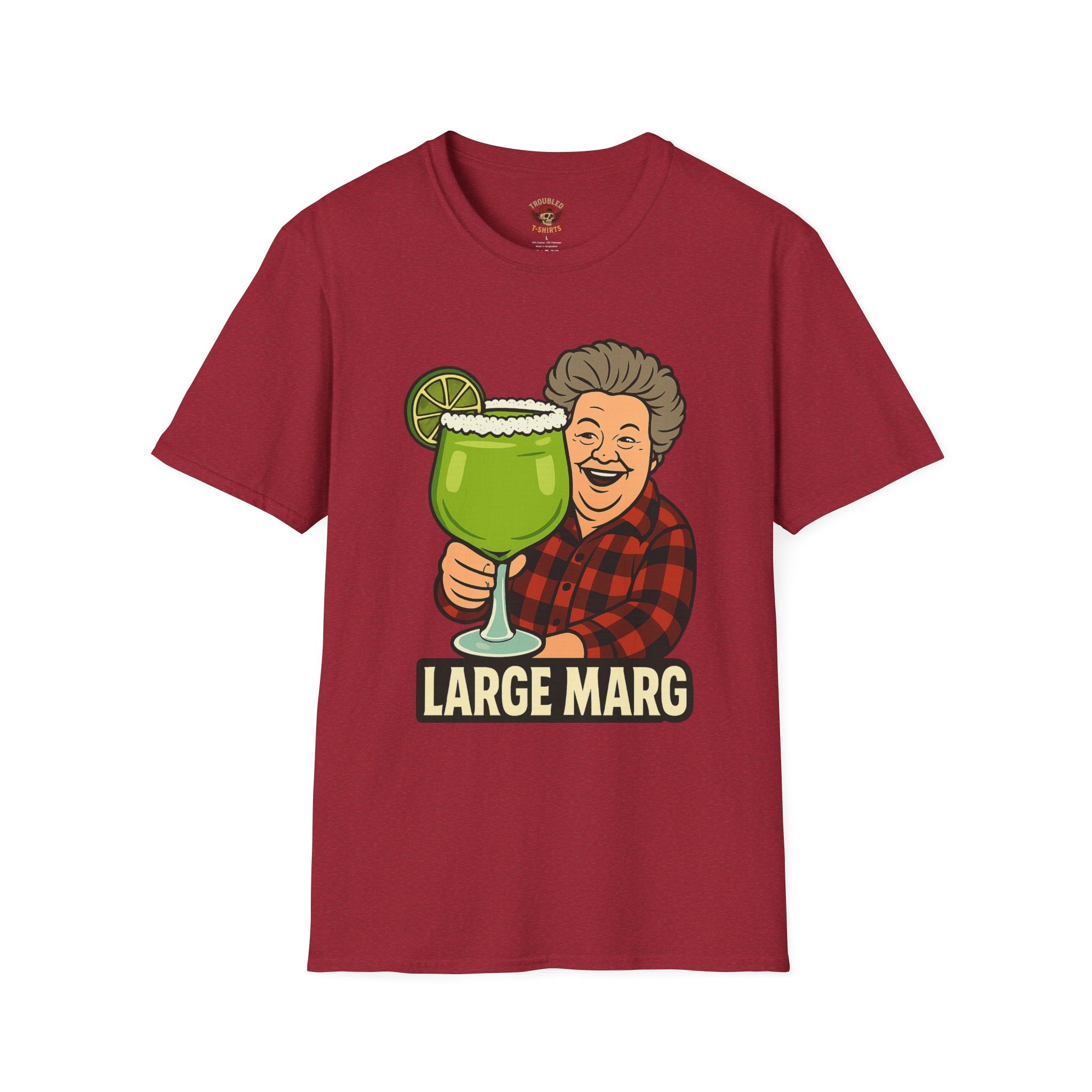 Large Marg Margarita T-Shirt – Funny Retro Drinking Tee for Cocktail Lovers